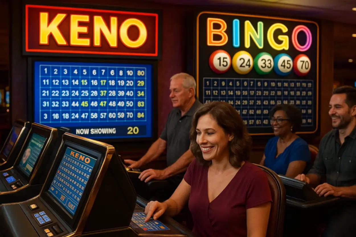 Бинго и кено: сердце WinStar